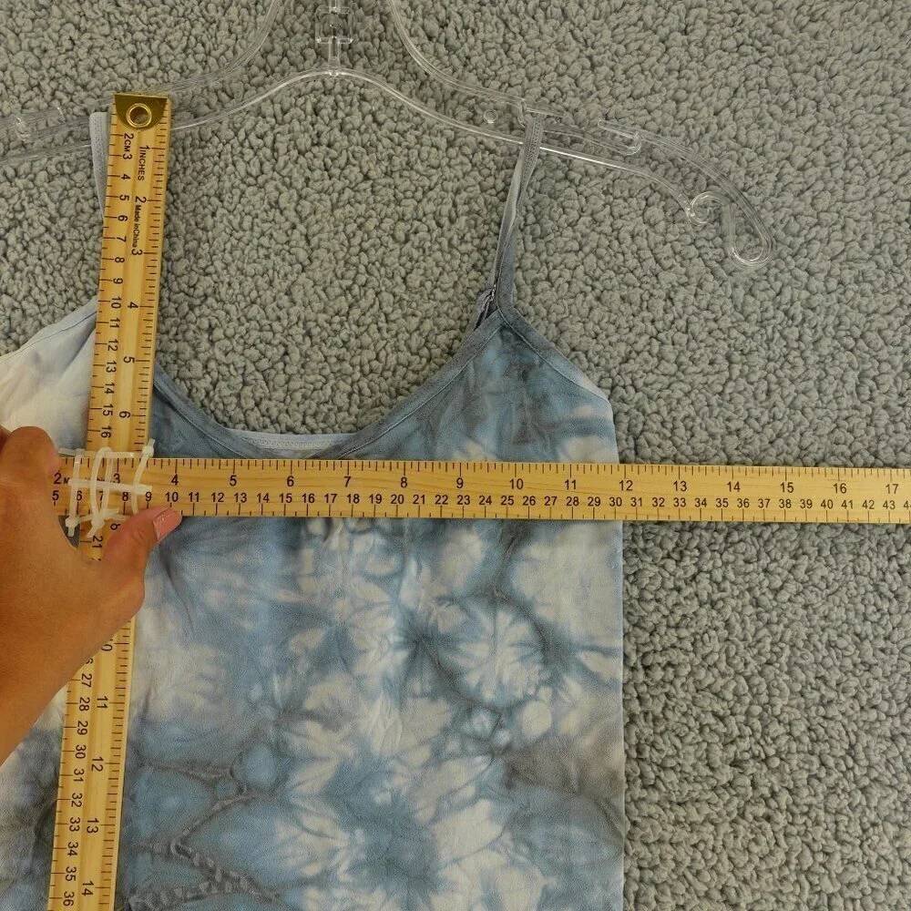 Free People Intimately bodycon dress blue tie dye size XS P New